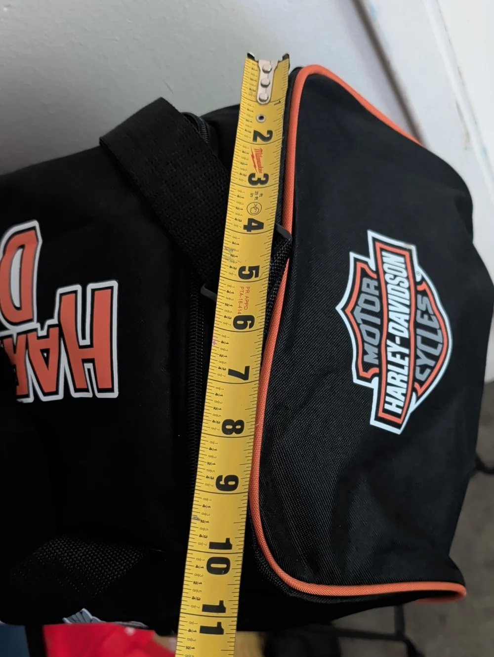HARLEY DAVIDSON MOTORCYCLES LIGHTWEIGHT LOGO TRAVEL CARRY BAG SIZE MEDIUM